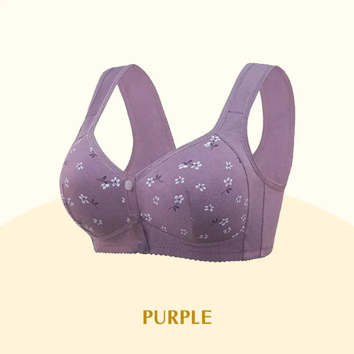 Sagging Front Open Cooling Cotton Bra Pack Of 2 and 3