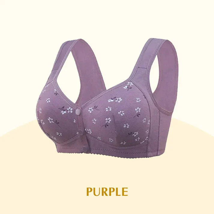 Sagging Front Open Cooling Cotton Bra Pack Of 2 and 3