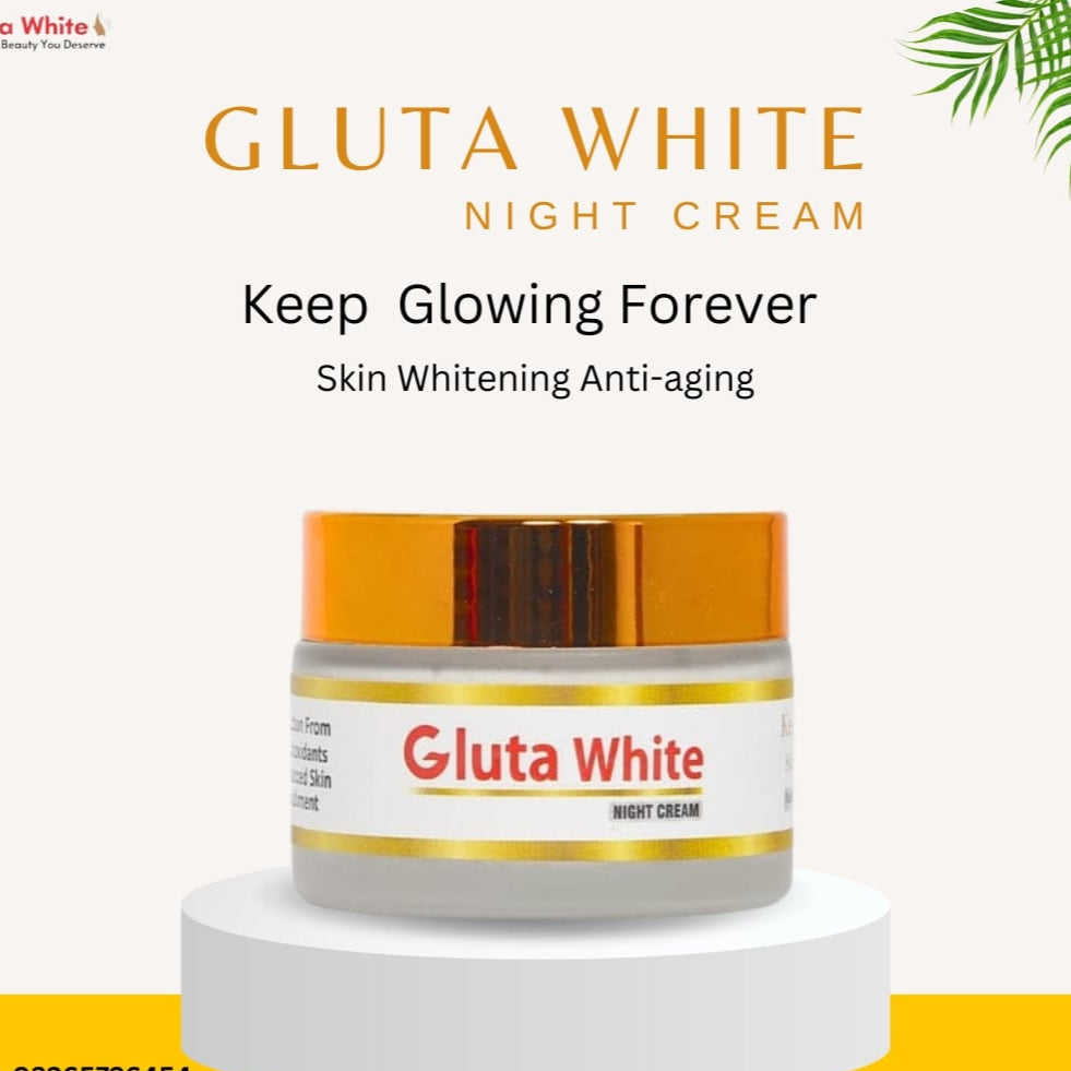 Gluta White Cream for Whitening & Brightening (Pack Of 2)