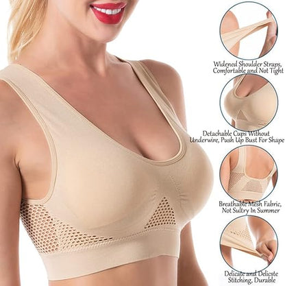 BUY 1 Get 3 Breathable Cool Liftup Air Bra