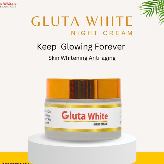 Gluta White Cream for Whitening & Brightening (Pack Of 2)